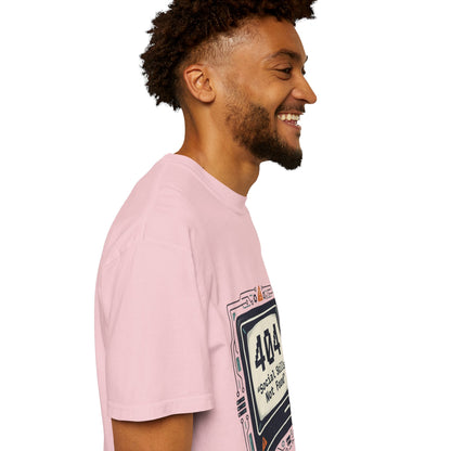 T-Shirt — 404 “Social Skills Not Found” Retro Computer Tee