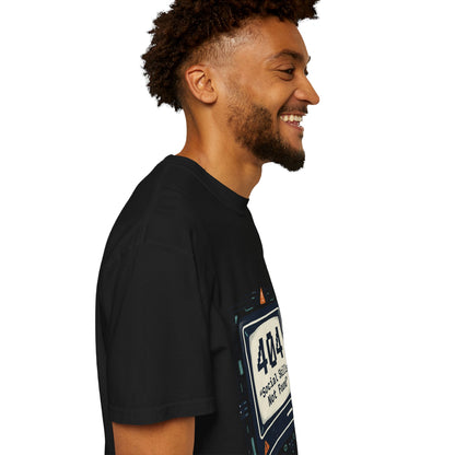 T-Shirt — 404 “Social Skills Not Found” Retro Computer Tee