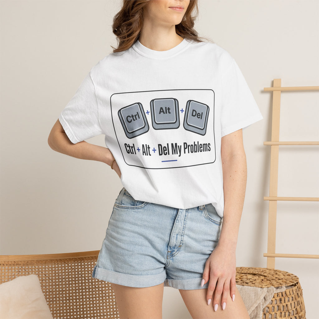 Ctrl Alt Del My Problems T-Shirt