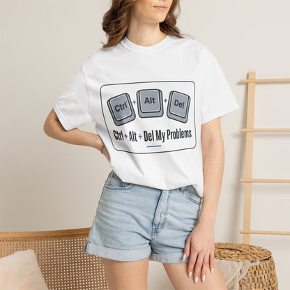 Ctrl Alt Del My Problems T-Shirt