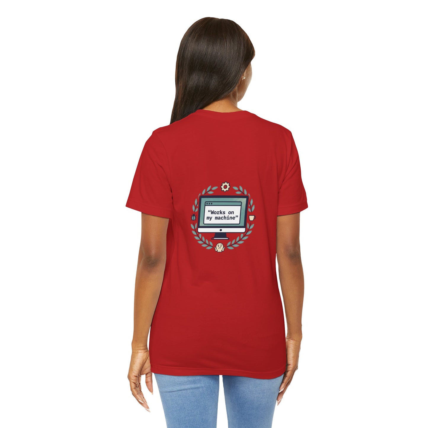 "Works on my machine" Computer Tee — Funny Programmer Developer T-Shirt