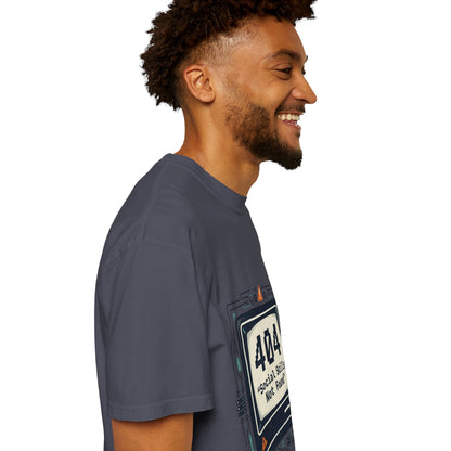 T-Shirt — 404 “Social Skills Not Found” Retro Computer Tee