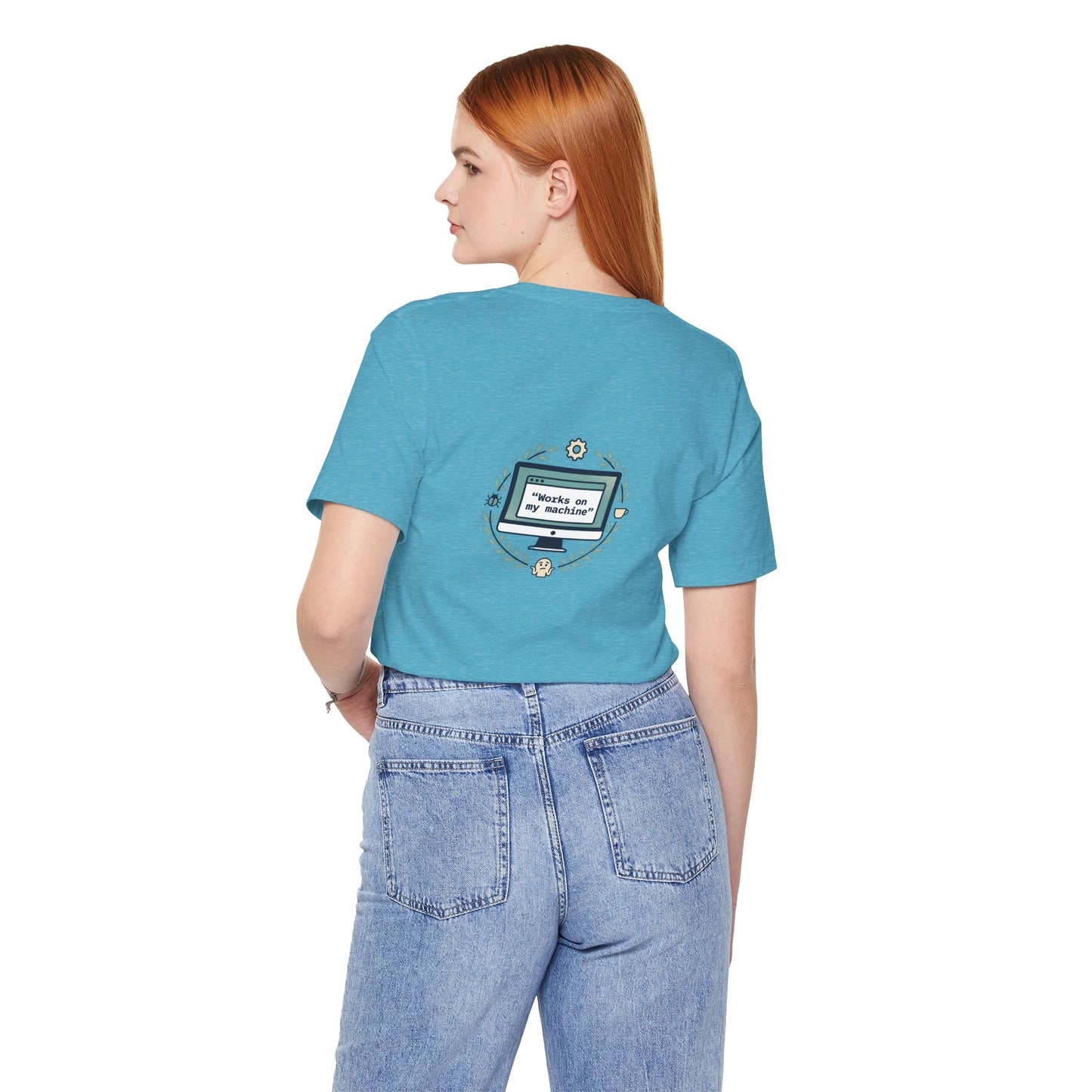 "Works on my machine" Computer Tee — Funny Programmer Developer T-Shirt