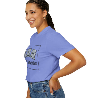 Ctrl Alt Del My Problems T-Shirt