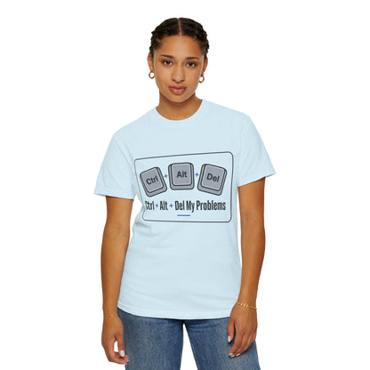 Ctrl Alt Del My Problems T-Shirt