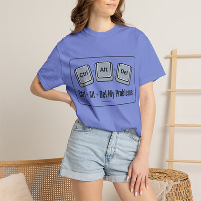 Ctrl Alt Del My Problems T-Shirt