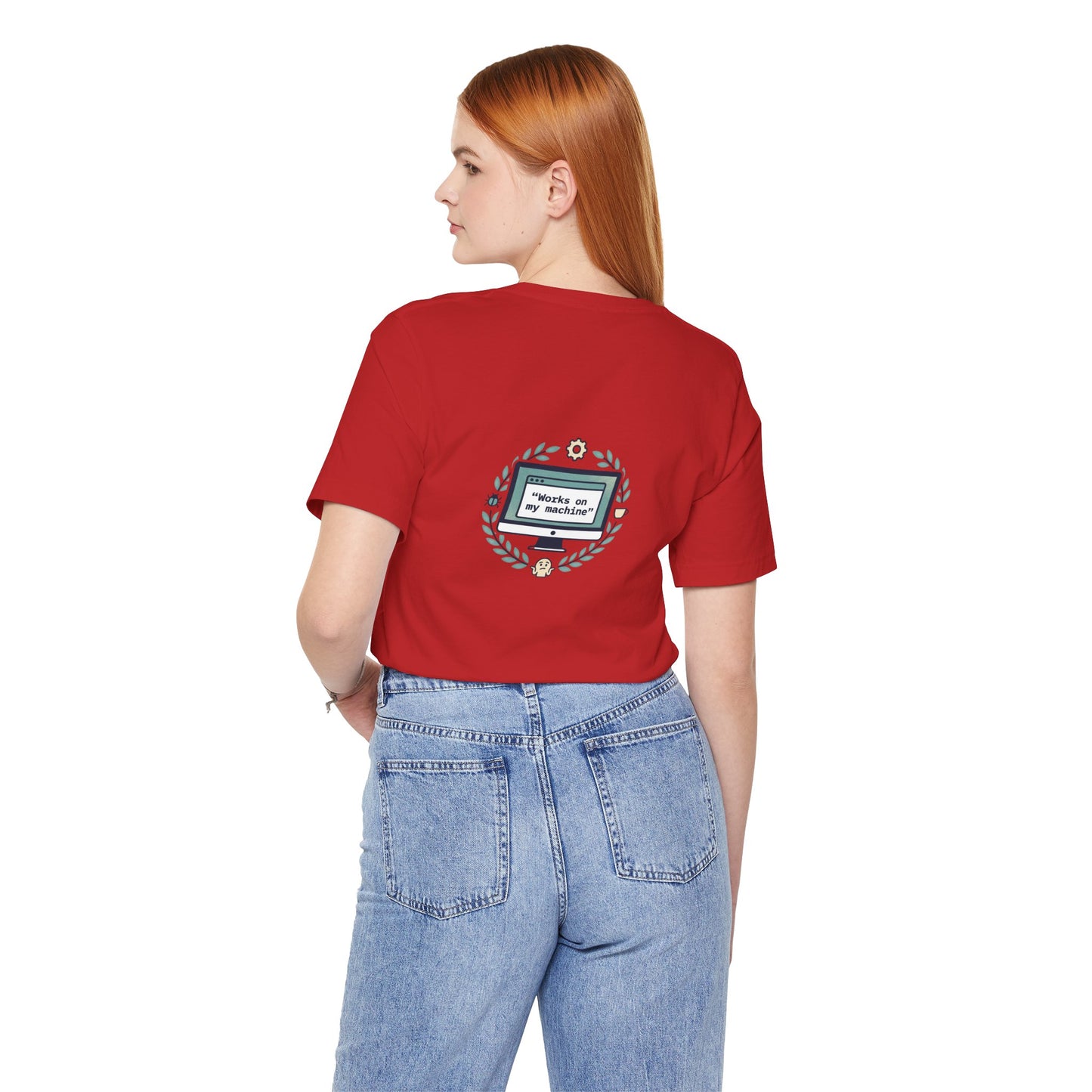 "Works on my machine" Computer Tee — Funny Programmer Developer T-Shirt