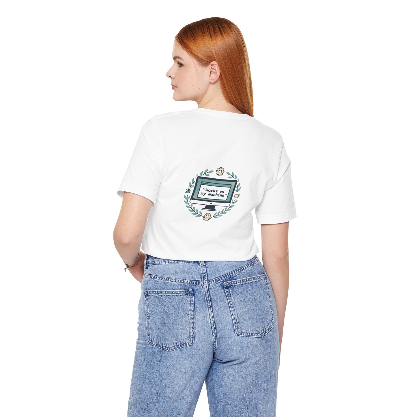 "Works on my machine" Computer Tee — Funny Programmer Developer T-Shirt