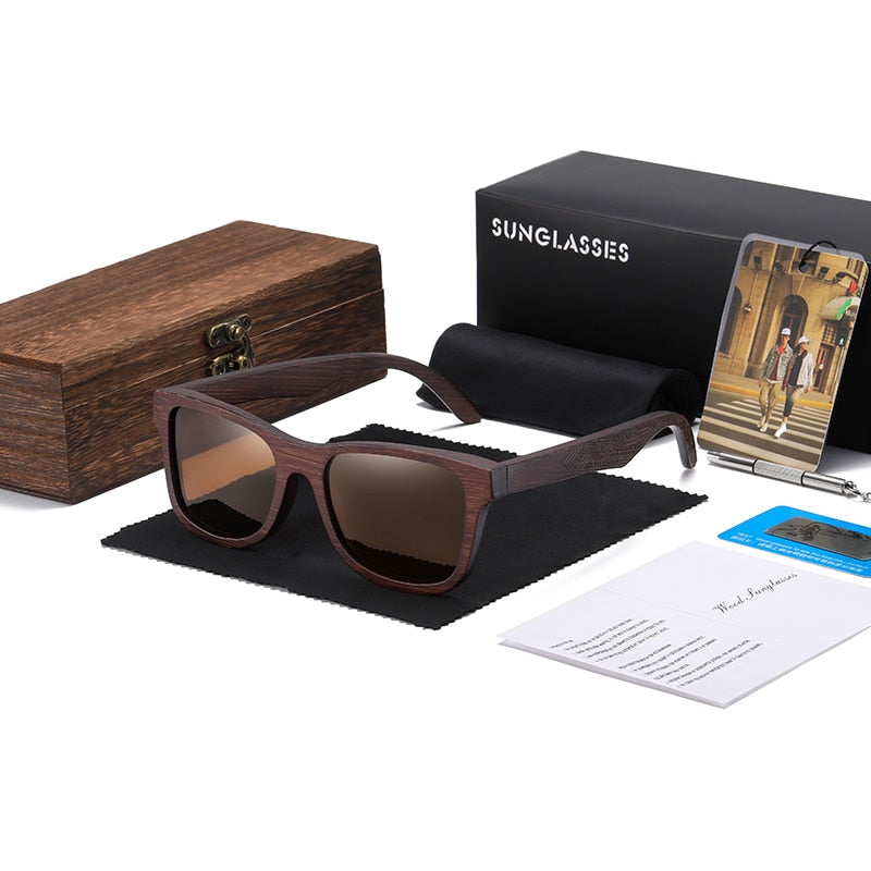 Bamboo/Balsa Wood Polarized Glasses