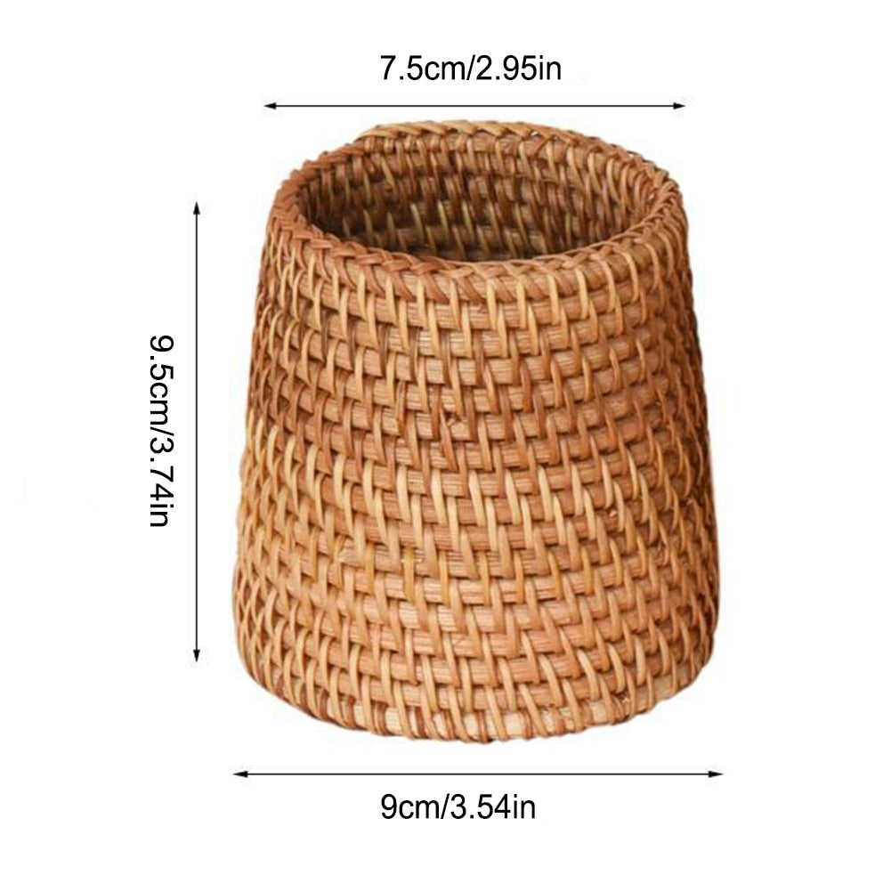 Bamboo Handmade Rattan Storage Basket