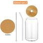 Glass Cups - Transparent Beer/Soda/Coffee