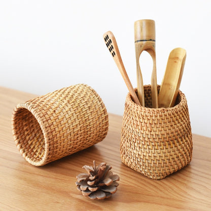 Bamboo Handmade Rattan Storage Basket