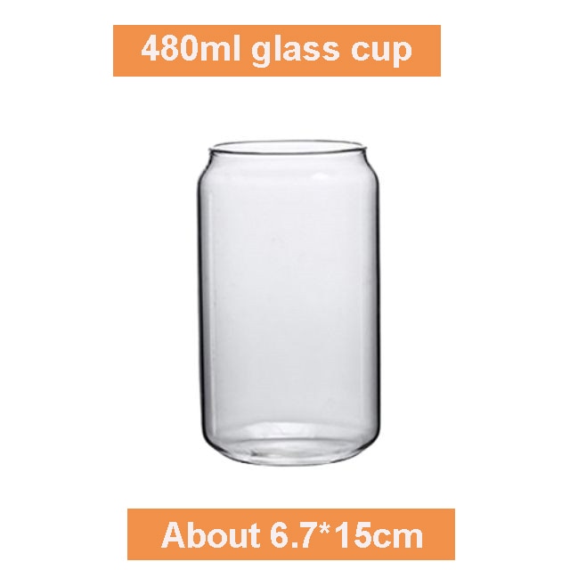 Glass Cups - Transparent Beer/Soda/Coffee