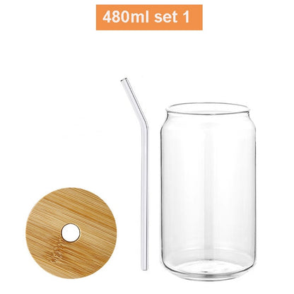 Glass Cups - Transparent Beer/Soda/Coffee