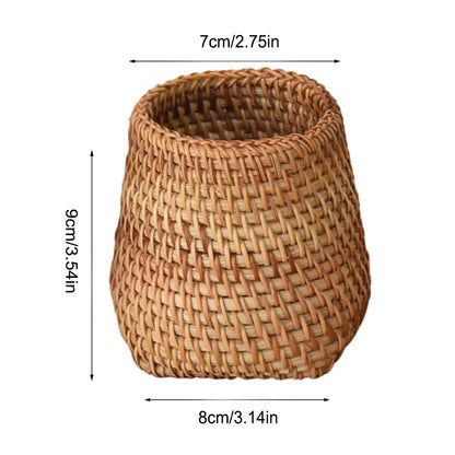 Bamboo Handmade Rattan Storage Basket