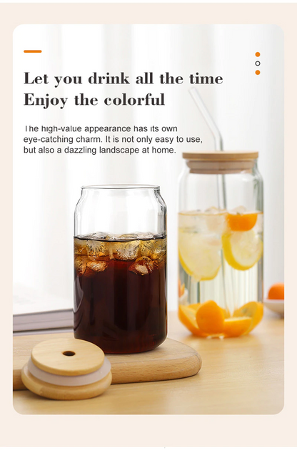 Glass Cups - Transparent Beer/Soda/Coffee