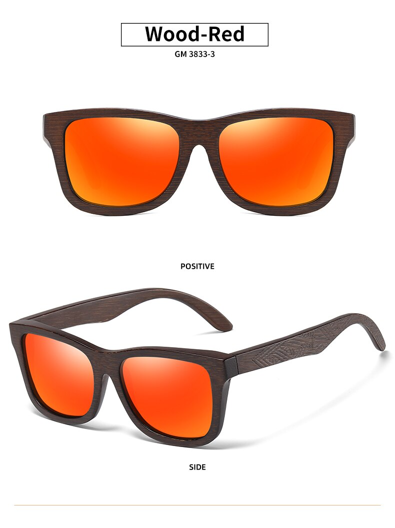 Bamboo/Balsa Wood Polarized Glasses