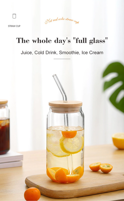 Glass Cups - Transparent Beer/Soda/Coffee