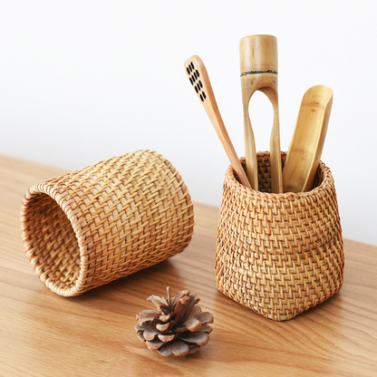 Bamboo Handmade Rattan Storage Basket