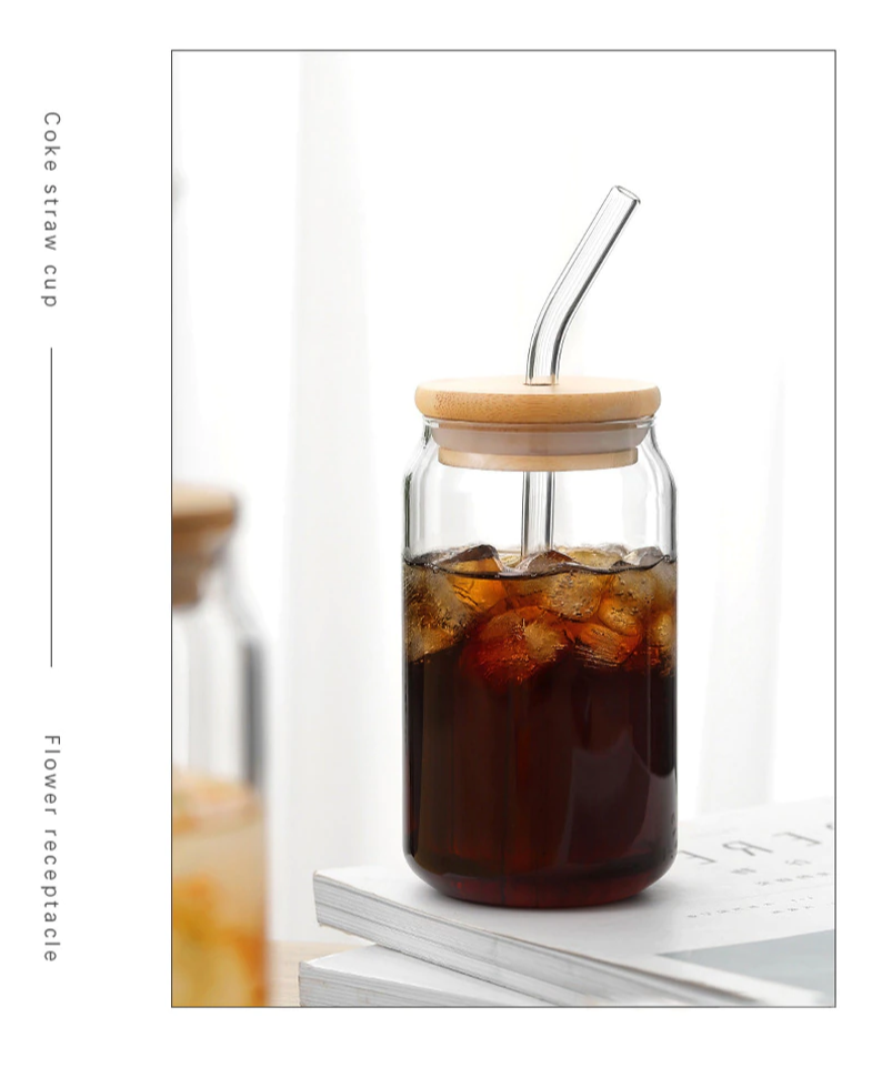 Glass Cups - Transparent Beer/Soda/Coffee
