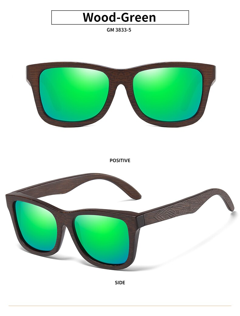 Bamboo/Balsa Wood Polarized Glasses
