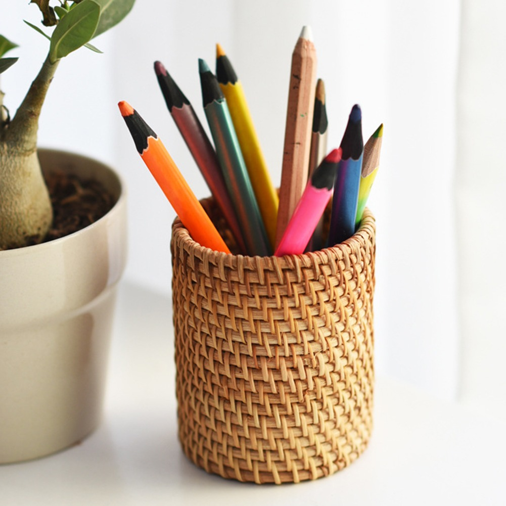 Bamboo Handmade Rattan Storage Basket