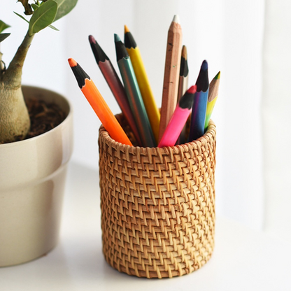 Bamboo Handmade Rattan Storage Basket