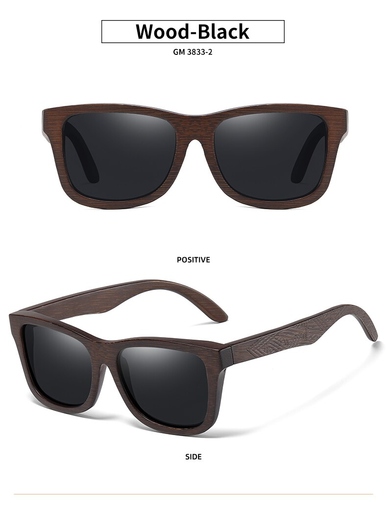 Bamboo/Balsa Wood Polarized Glasses