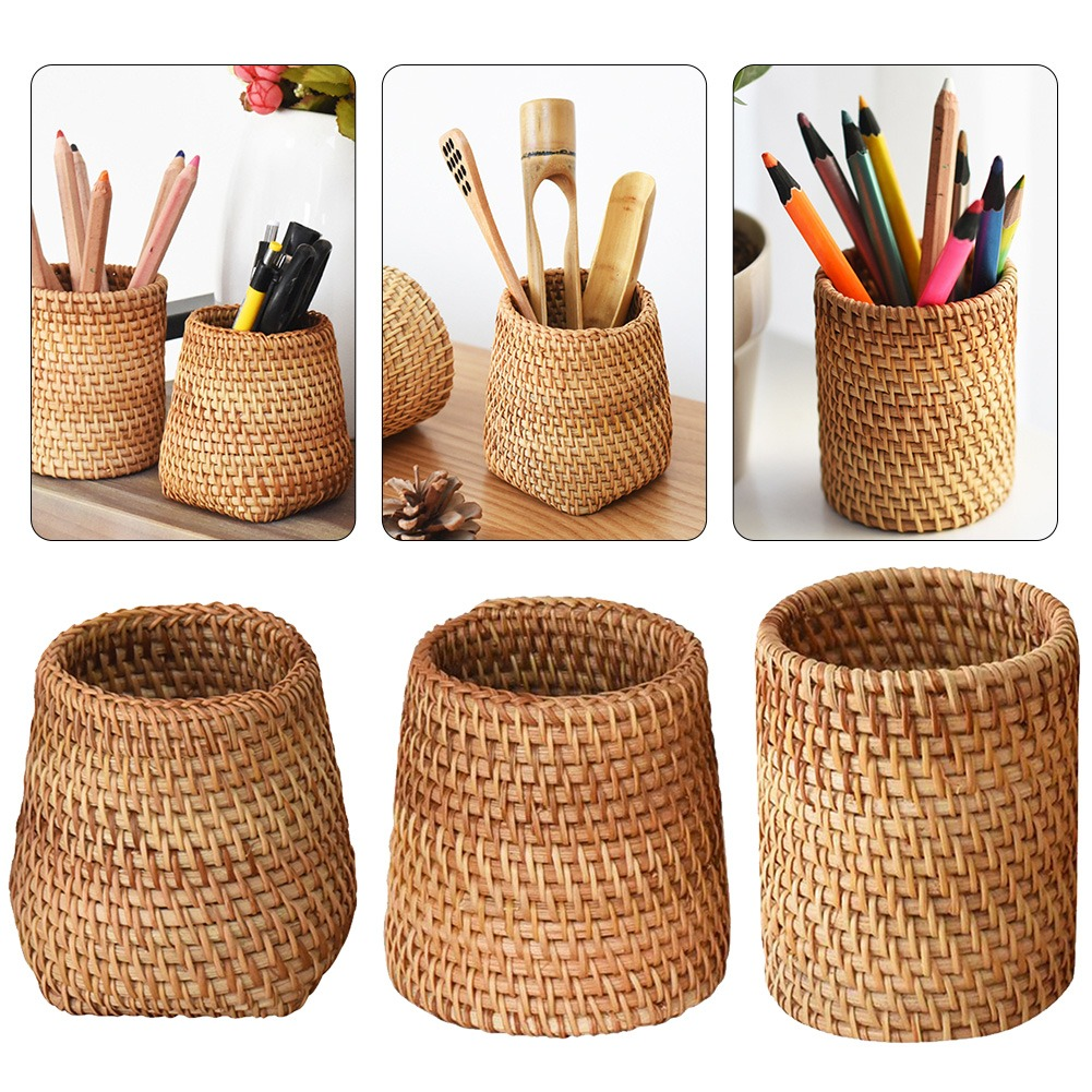 Bamboo Handmade Rattan Storage Basket
